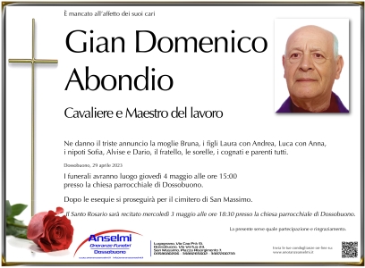 Gian Domenico Abondio