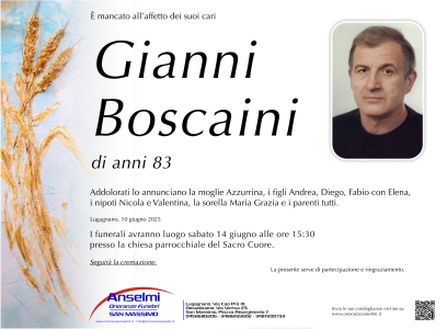 Boscaini Gianni