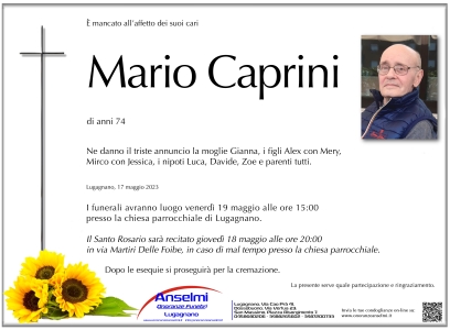 Caprini Mario